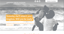 Desktop Screenshot of besunderlaw.com